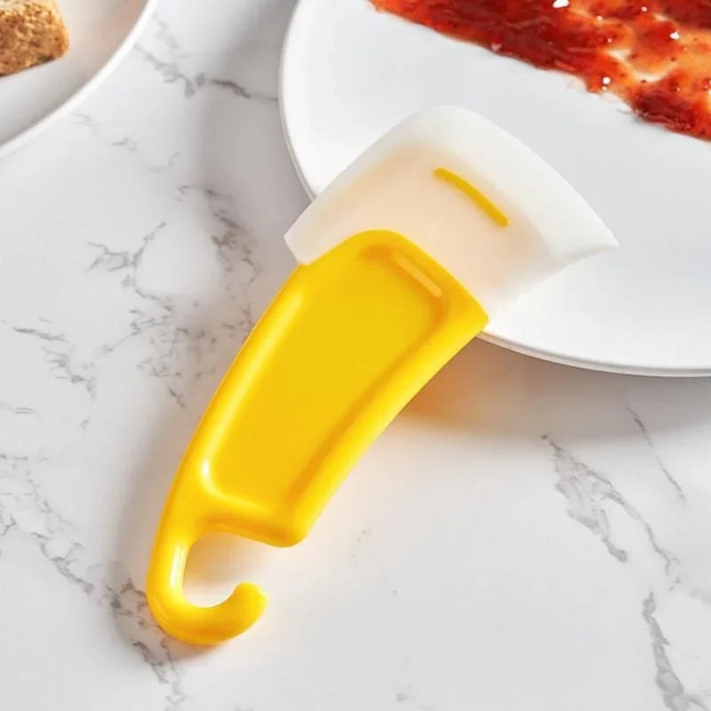 Espátula de limpieza, raspador de cocina, cepillo raspador de hoja suave, sartén sucia, olla, platos, herramientas de limpieza, herramienta de cocina para hornear, utensilio de cocina