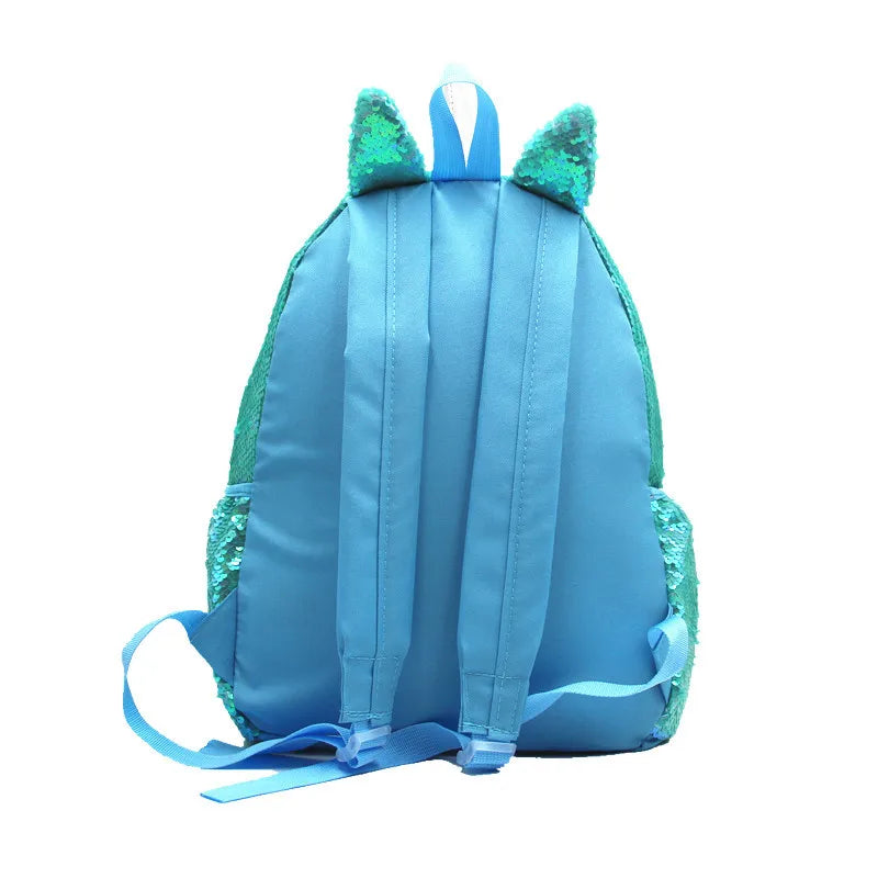 Mochila de lentejuelas de gran capacidad de unicornio para niños, Mochila de dibujos animados para estudiantes, Mochila informal con lentejuelas, mochilas para volver a la escuela