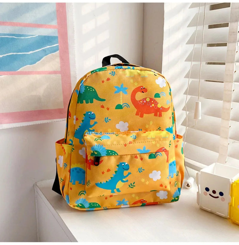Mochila para niños pequeños, mochila preescolar ligera con bonitos dibujos, mochila de viaje para niño y niña
