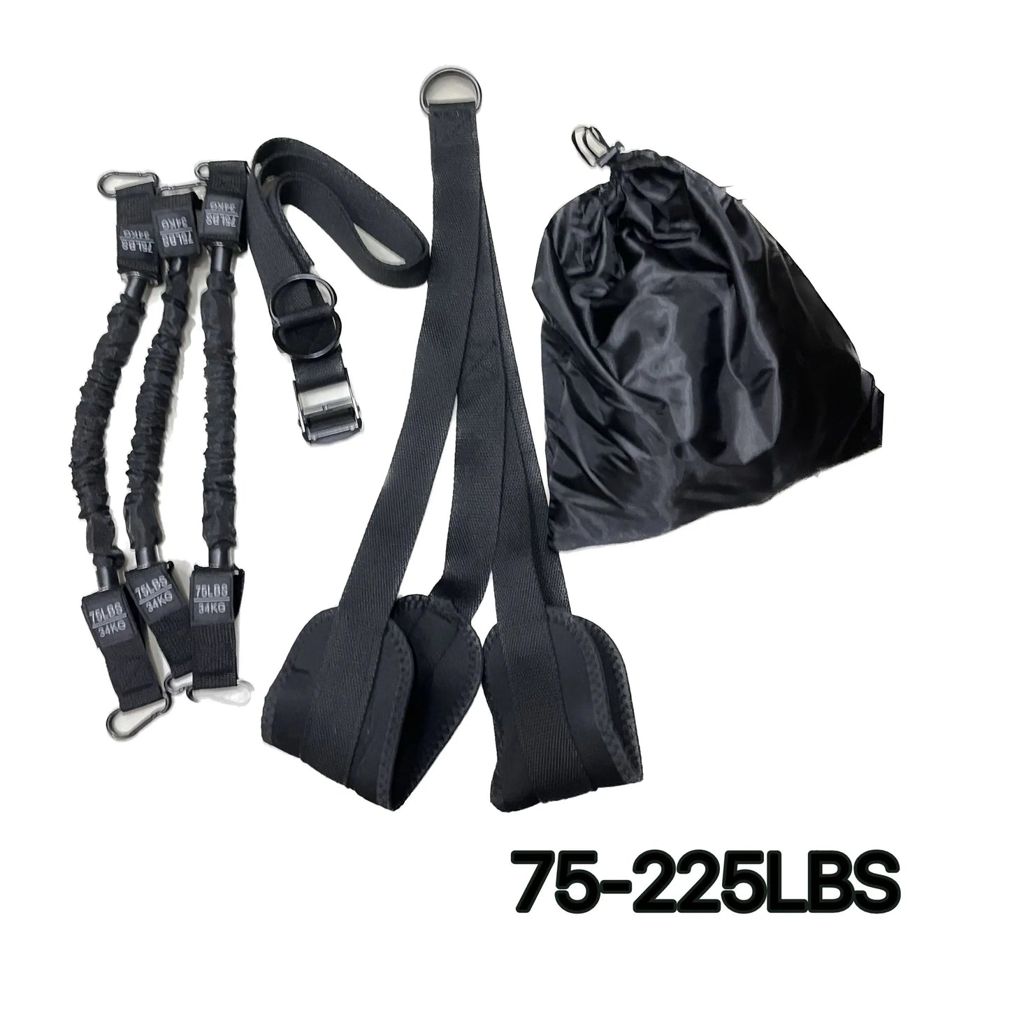 Bandas de dominadas asistidas, cinturón de asistencia multifuncional de 75-300 LBS, herramientas de entrenamiento de fuerza, banda de dominadas de alta intensidad