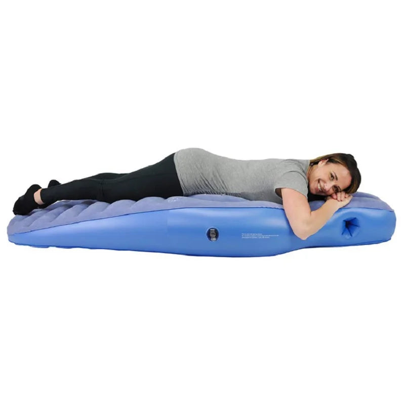 Colchón Inflable para Embarazo, Colchoneta de Yoga, Almohada Corporal para Dormir, Almohada de Embarazo