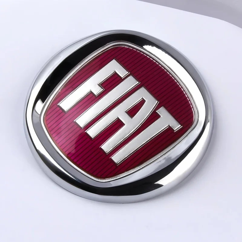 ABS capó de coche capó delantero parrilla maletero trasero emblema Logo insignia pegatina para FIAT Abarth 500 Pulse Panda Tipo Strada 600 500L Mobi