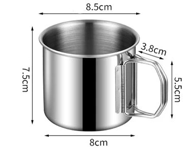 Juego de utensilios de cocina para acampar, olla de cocina de acero inoxidable con sartén, utensilios de cocina portátiles para exteriores, olla para Picnic, mochilero, Camping y senderismo