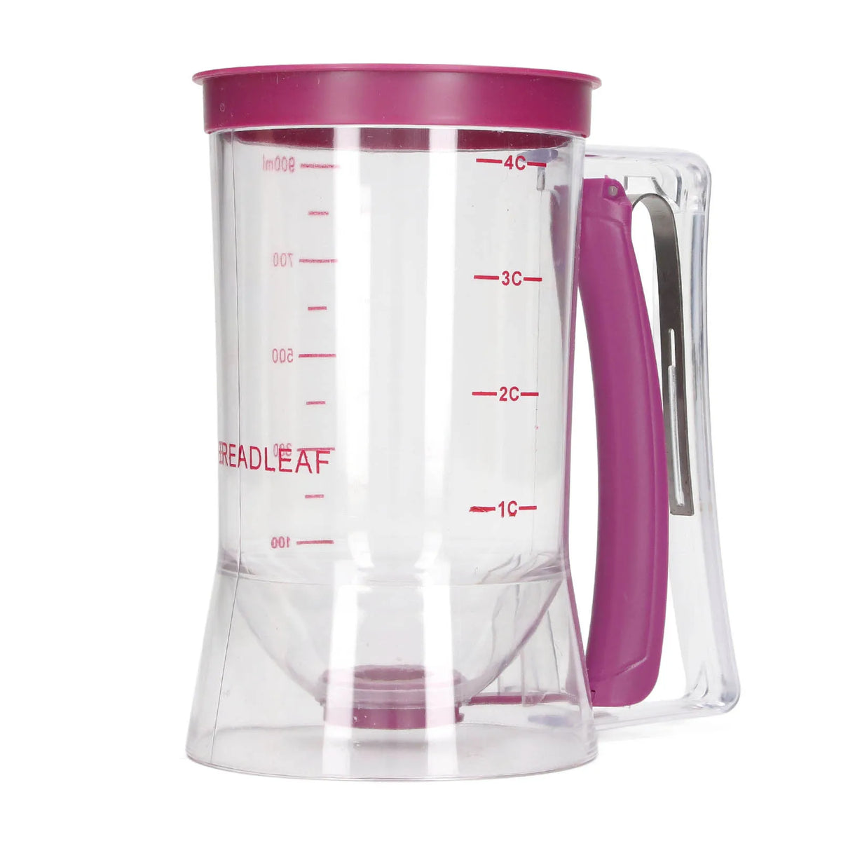 Dispensador de masa ABS 900ml, separador de crema de masa, herramienta para hornear para panqueques, magdalenas, pasteles, gofres, dispensador de masa para panqueques