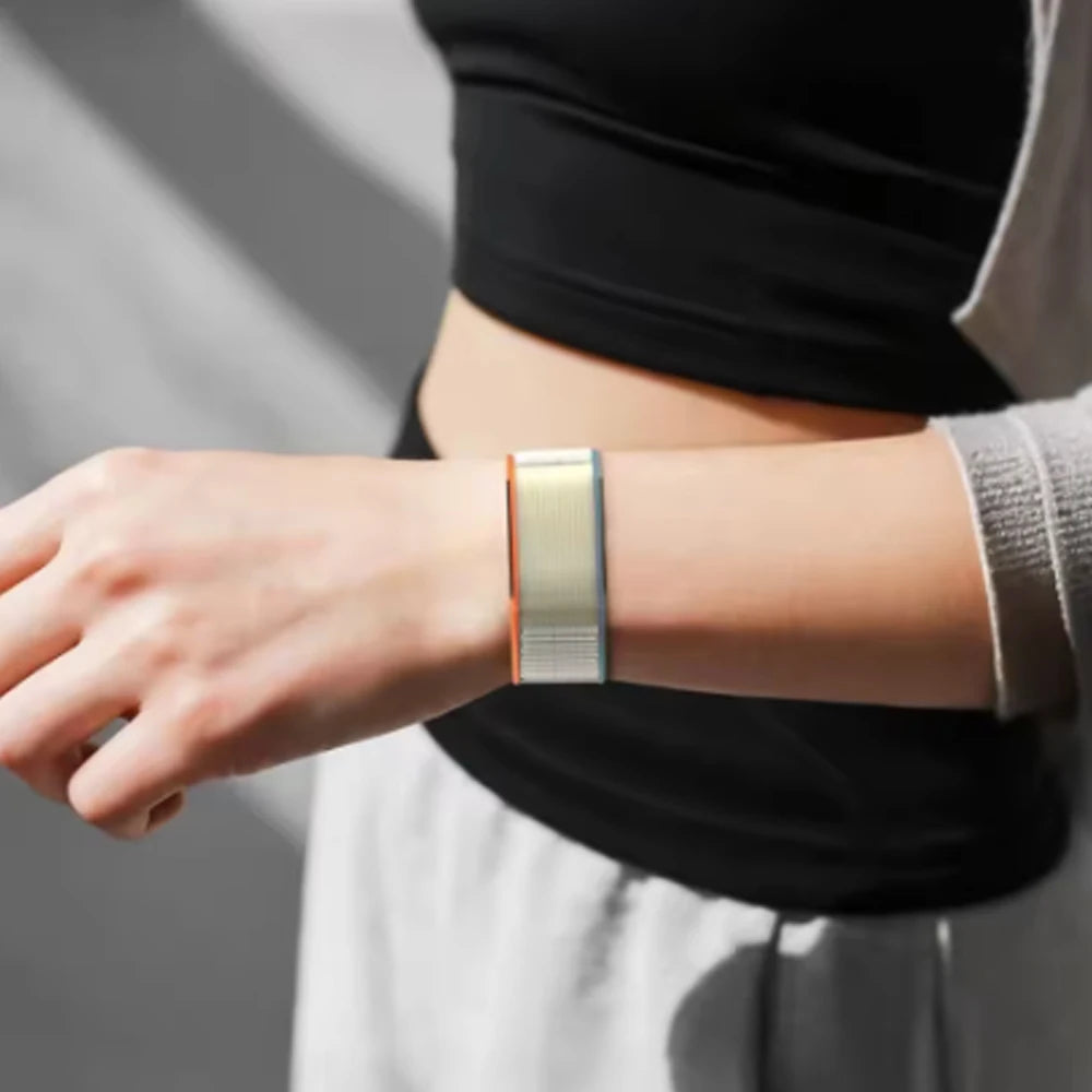 Correa de cubierta completa para Amazfit Helio, banda deportiva Original de nailon para exteriores, pulsera cómoda ajustable para Helio, banda para hombres y mujeres