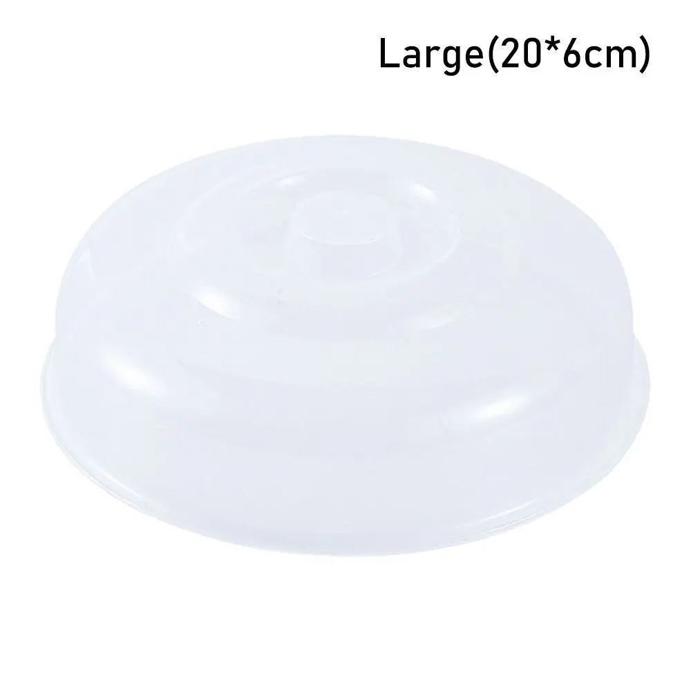 Cubierta de salpicaduras de microondas de mantenimiento fresco, 1 piezas, cubierta Universal de plástico ventilado, reutilizable para cocina, cuencos, platos para pasteles