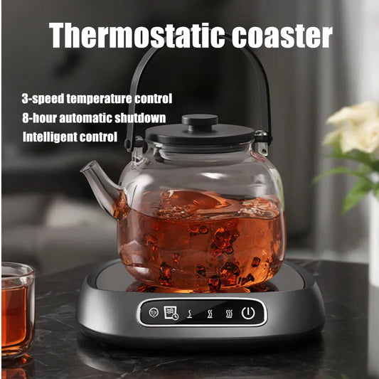 Posavasos Térmico USB con Ajuste de 3 Velocidades para Uso Doméstico, Mantiene una Temperatura Constante de 55 Grados