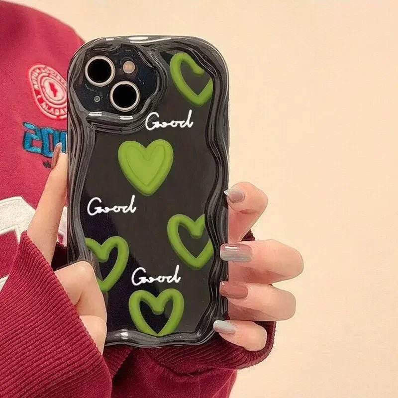 Funda de teléfono para OPPO Realme C53 C55 C11 2021 C33 C31 C35 C21Y C25Y C20 C21 C12 C15 C25 C30 C30S C25S 5 5i 5s 6i cubierta ondulada de flores