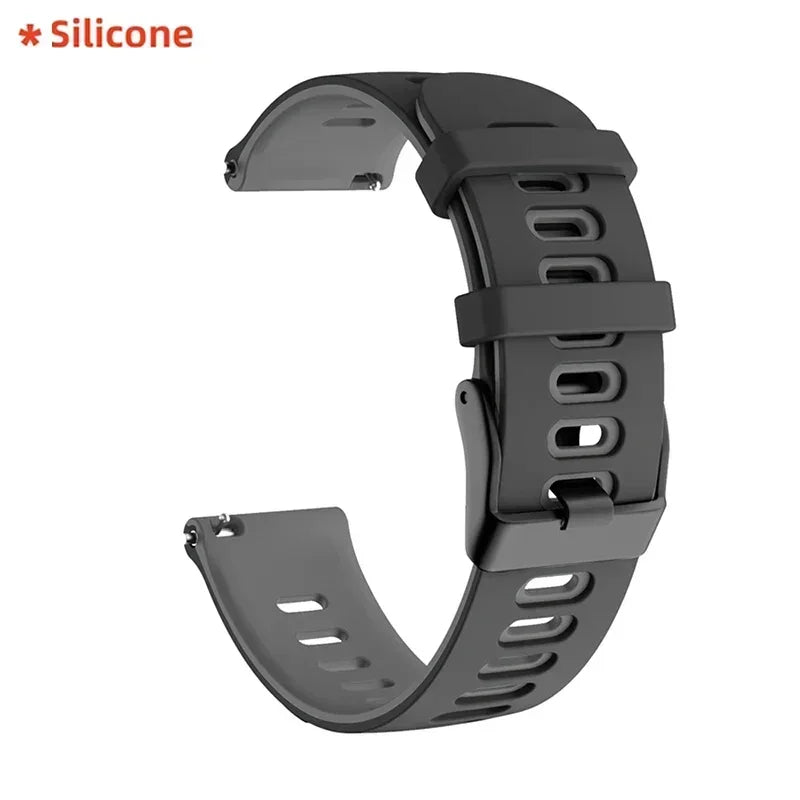 Correa de repuesto de 22mm para Huawei Watch GT6 6Pro GT5 GT 4 3 2 46mm Watch 5 4 Pro Smartwatch pulsera de silicona de cuero