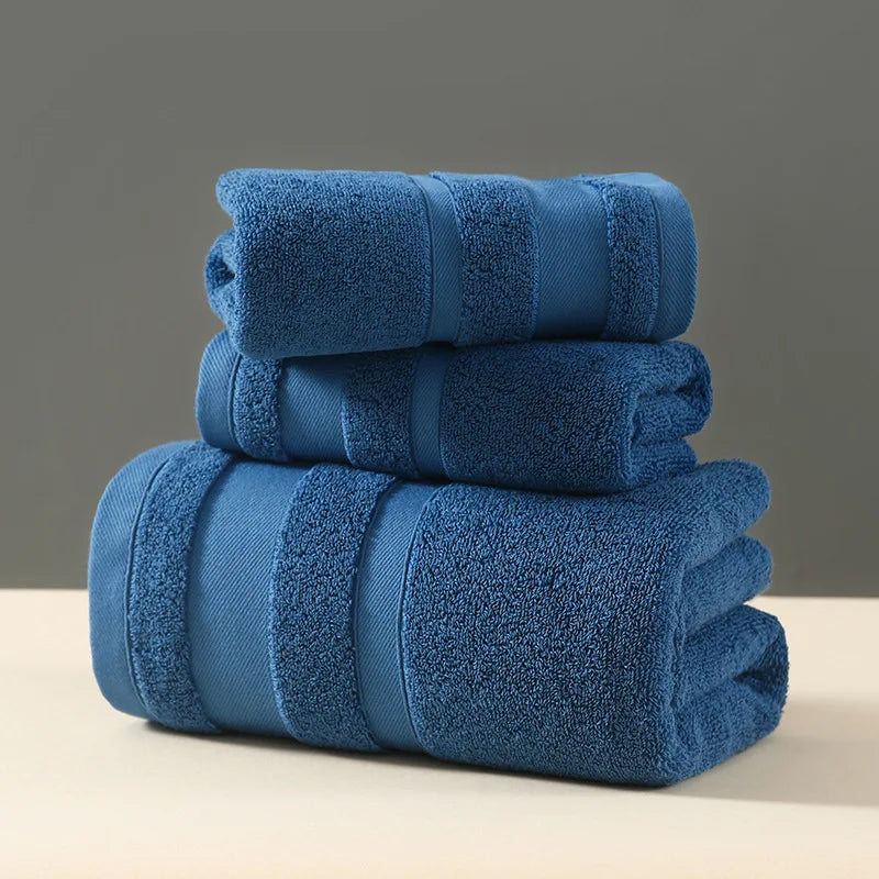 Toalla de baño, toallas de algodón absorbentes suaves, gruesas, de secado rápido, lavables a máquina, toalla para el hogar, artículos esenciales para el baño, 35x73cm