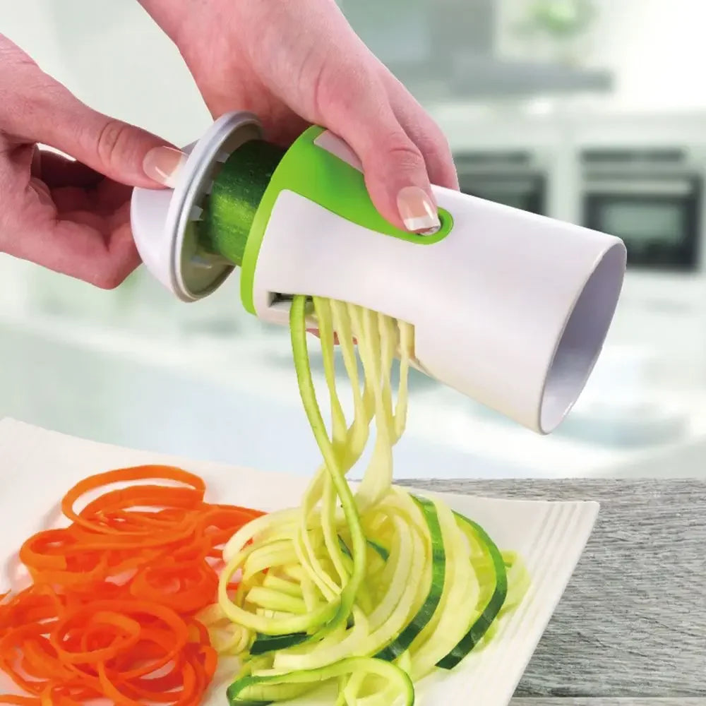 Espiralizador de verduras de alta resistencia, rebanador en espiral, cortador, pasta de azúcar, fideos, fabricante de espaguetis
