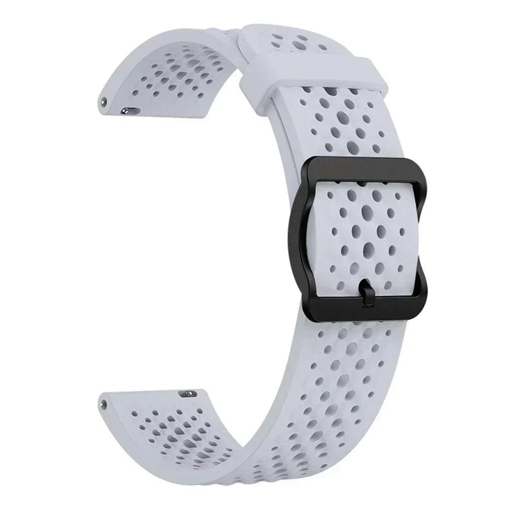 Correa de 22mm para Garmin Forerunner 570 47mm 265 255 M correa de reloj para Garmin Venu 3/Vivoactive 4 pulsera deportiva de silicona transpirable