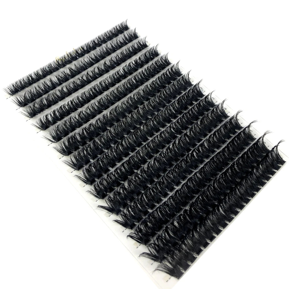 AMSDCN 100/280 grupos 30D 40D 60D 80D pestañas rizadas naturalmente suaves maquillaje DIY pestañas postizas