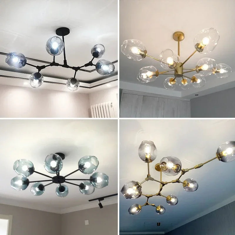 Luces colgantes LED modernas, lámparas colgantes para dormitorio, comedor, iluminación para sala de estar, dormitorio, cocina, accesorios de iluminación colgantes
