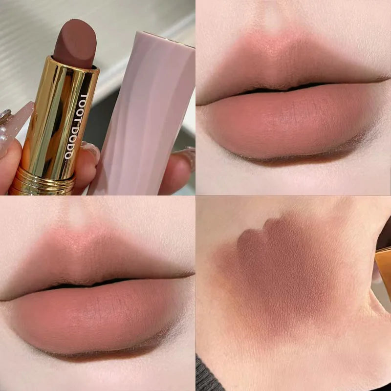 Toot Dodo - Lápiz Labial Mate Elegante, Sedoso, Suave, No Reseca, Larga Duración, Asequible, Maquillaje Diario