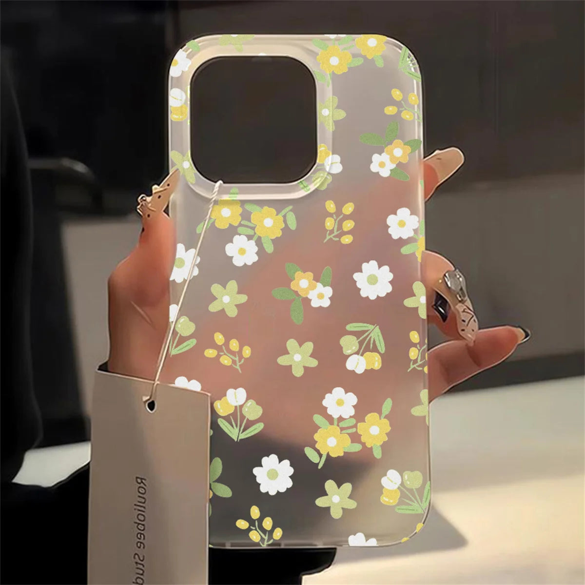 Funda mate de flores para iPhone 17, Fundas para iPhone 17 Air 16 Pro Max 12 14 11 13 15 Fundas, funda suave a prueba de golpes, parachoques de teléfono de leopardo