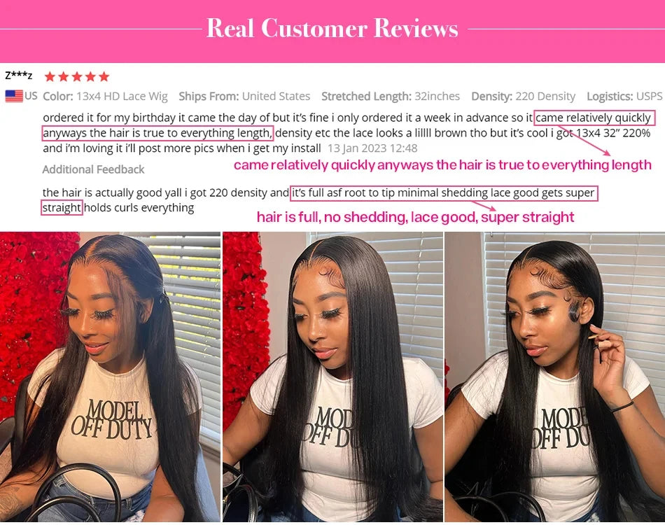 Pelucas de cabello humano liso de 250 densidades, 13x6, 32 y 30 pulgadas, peluca frontal de encaje transparente HD, cabello humano brasileño real para mujeres