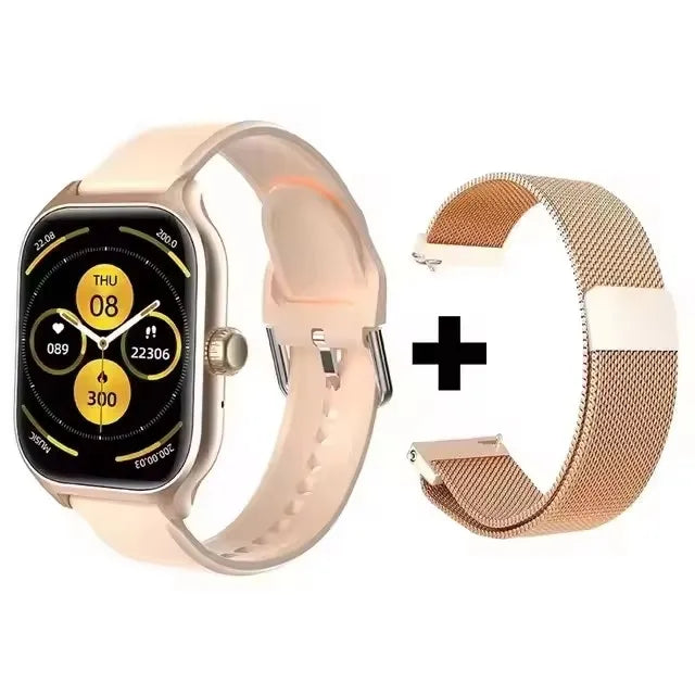 Reloj inteligente para Android IOS, pantalla HD de 1,83 pulgadas, Bluetooth, llamada, mensaje, alerta, música, modo deportivo, reloj inteligente para hombres y mujeres, regalo