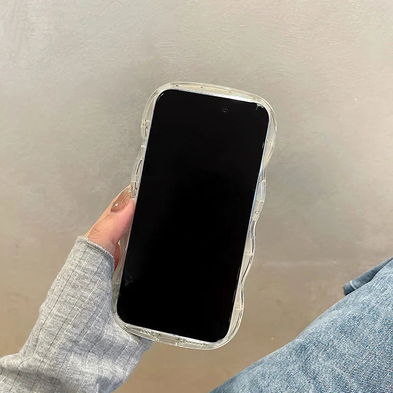 Funda de teléfono con espejo de maquillaje de corazón blanco encantador coreano para iPhone 17 Air 14 15 16 Pro Max 13 11 12 14 Plus XS X XR cubierta a prueba de golpes