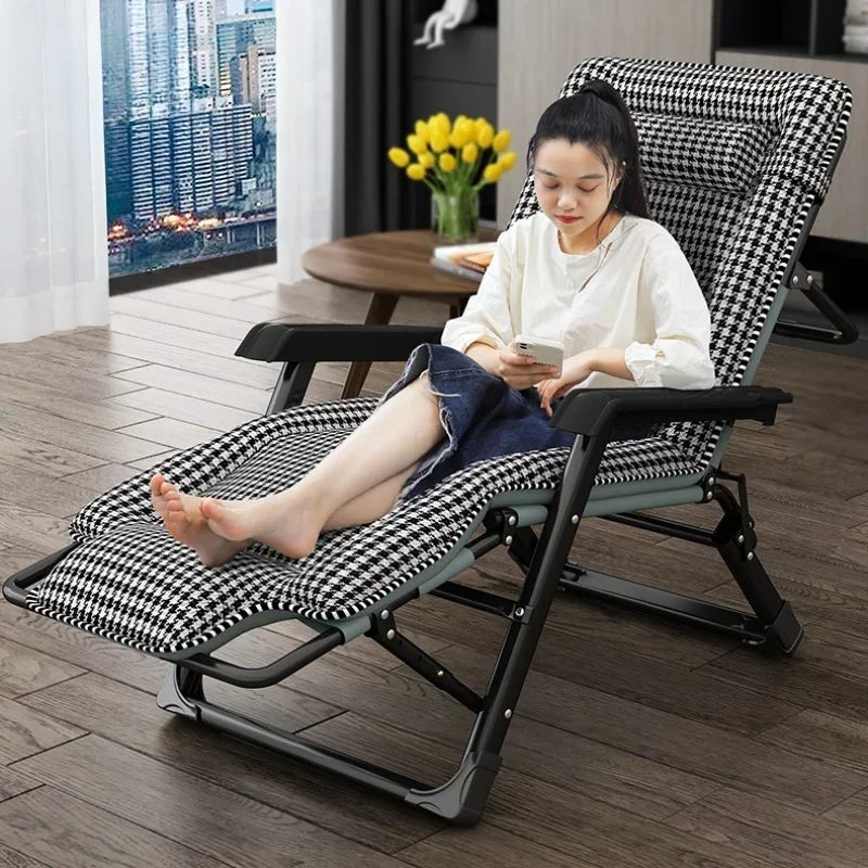 Chaise Lounge Reclinables, muebles de relajación para el hogar, oficina, playa, balcón, relajante y plegable