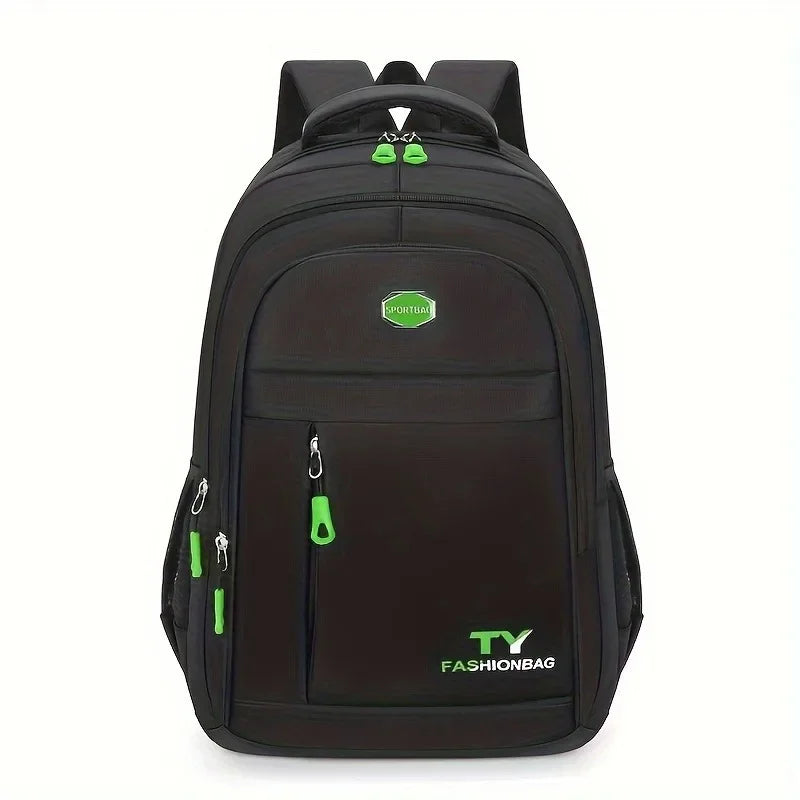 Mochila para hombre de 1 pieza, mochila informal impermeable de gran capacidad, mochila ajustable para computadora