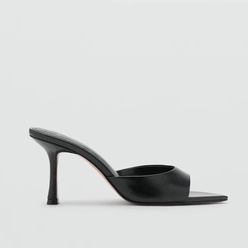 Nuevas Sandalias de Tacón Alto y Fino para Mujer, Verano 2026, con Punta en Pico, Elegantes, de Satén, Sexys, con Punta Abierta, Tipo Stiletto