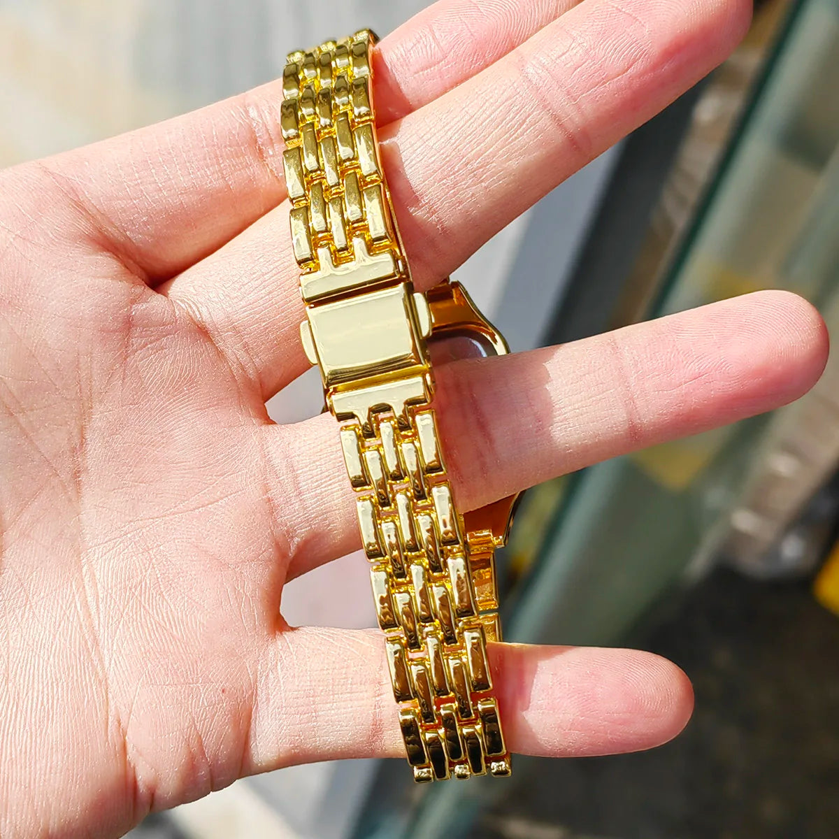 Nuevo reloj de moda para hombre, reloj cuadrado de diseño Simple para pareja, reloj de cuarzo, reloj de mujer de acero inoxidable a la moda