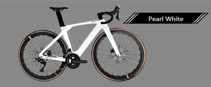 Bicicleta de carretera de carbono de 24 velocidades de alta calidad para senderismo y ciclismo de carretera Di2 fibra de carbono T47 freno de disco R7120 bicicleta de carretera