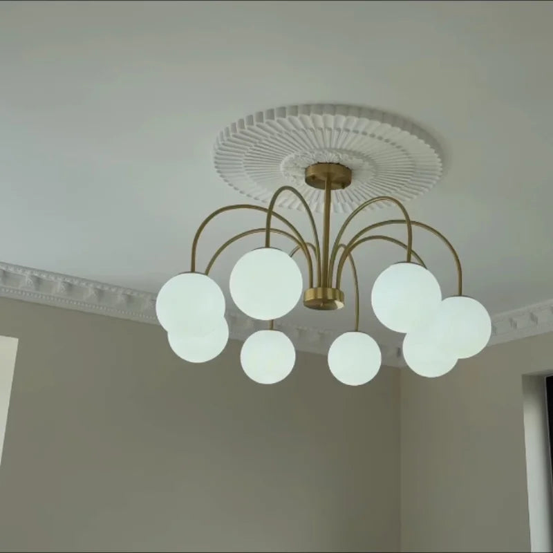 Lámpara de araña LED moderna E27 para sala de estar, dormitorio, mesa de comedor, cocina, estudio, lámparas colgantes de techo, brillo, decoración del hogar