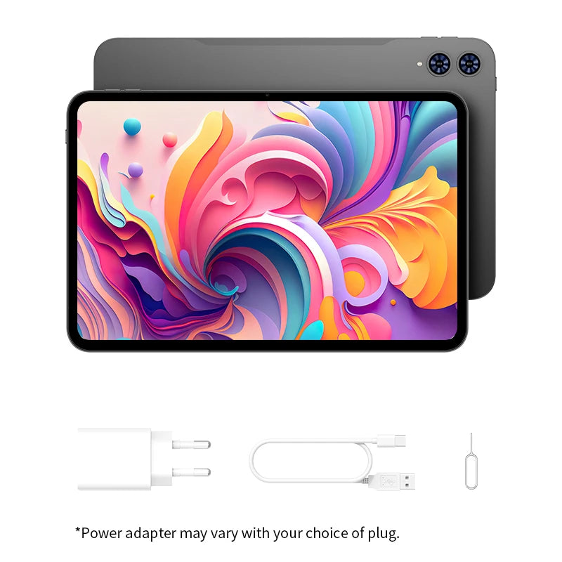 Tableta Teclast T65 de 13.4 Pulgadas con Pantalla 2K a 120Hz, Unisoc T7280 Octa Core, Máximo 26G de RAM, 128GB de ROM, Batería de 8000mAh, Android 16, Doble SIM