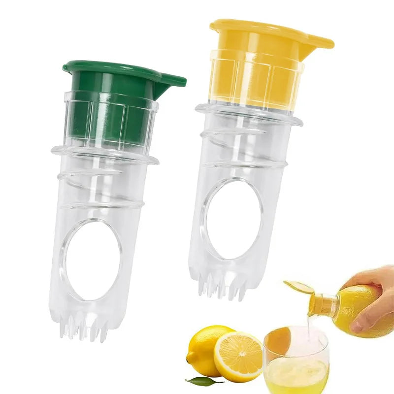 Exprimidor de limón Manual, Mini exprimidor de limón portátil, exprimidor de cítricos, escariador, exprimidor fácil de mano para limón, naranja, lechos y cítricos