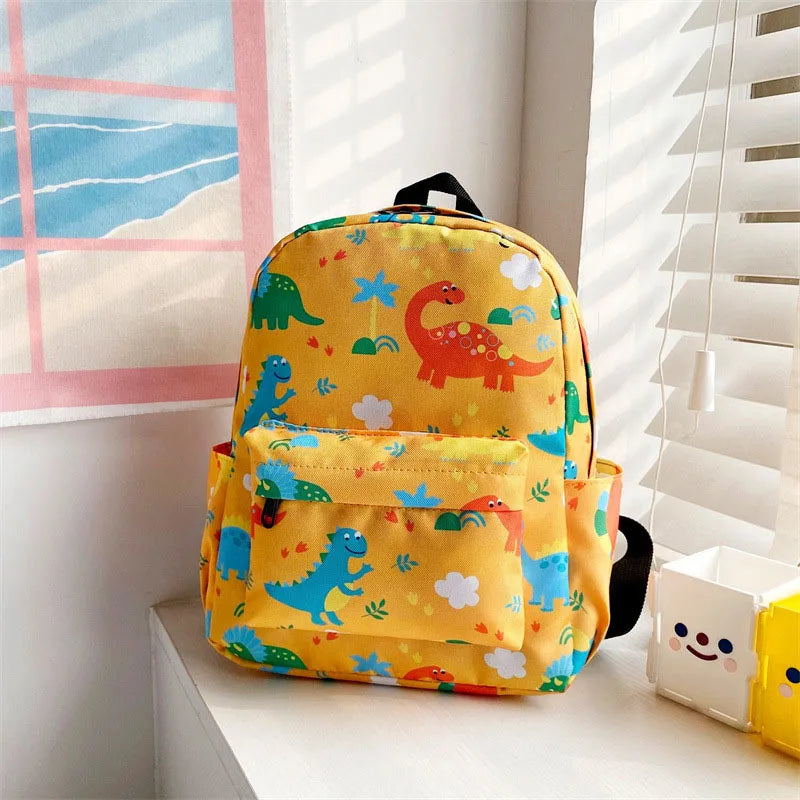 Mochila para niños pequeños, mochila preescolar ligera con bonitos dibujos, mochila de viaje para niño y niña