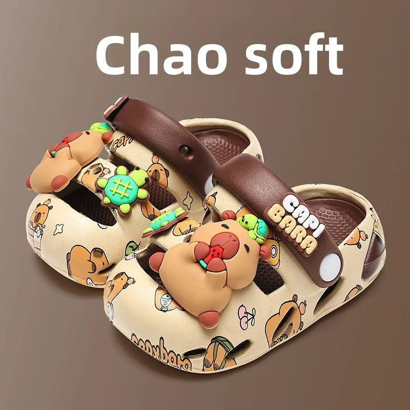 Sandalias de Jardín para Niños Verano 2026, Chanclas de Playa para Niños y Niñas, Ligeras, Transpirables, con Dibujos Animados, Lindas, para Bebés