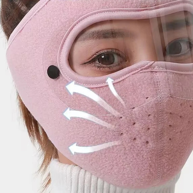Pasamontañas Unisex Musion, Máscara Facial a Prueba de Viento y Polvo, Multifuncional para Motociclismo, Camping, Senderismo, Esquí y Deportes al Aire Libre