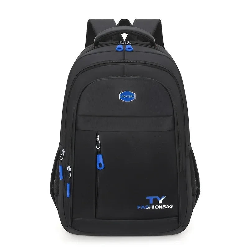 Mochila para hombre de 1 pieza, mochila informal impermeable de gran capacidad, mochila ajustable para computadora