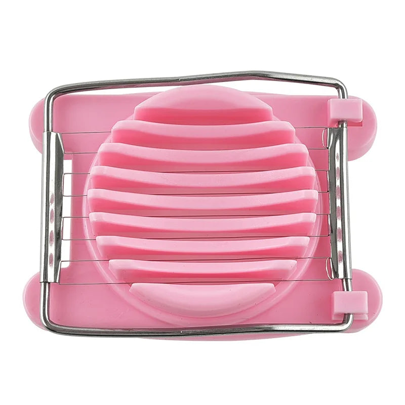 Accesorios de cocina, rebanador de huevos, picadora de acero inoxidable, cortador de ensalada de frutas, herramientas para huevos, procesadores de alimentos manuales, utensilio de cocina ALI426