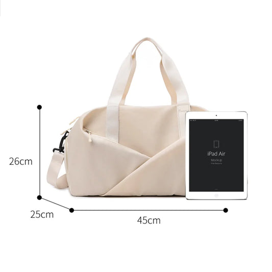 Bolsa de viaje de ocio de gran capacidad, bolso de viaje de negocios de corta distancia, bolsa de equipaje ligera y sencilla, bolsa de fitness