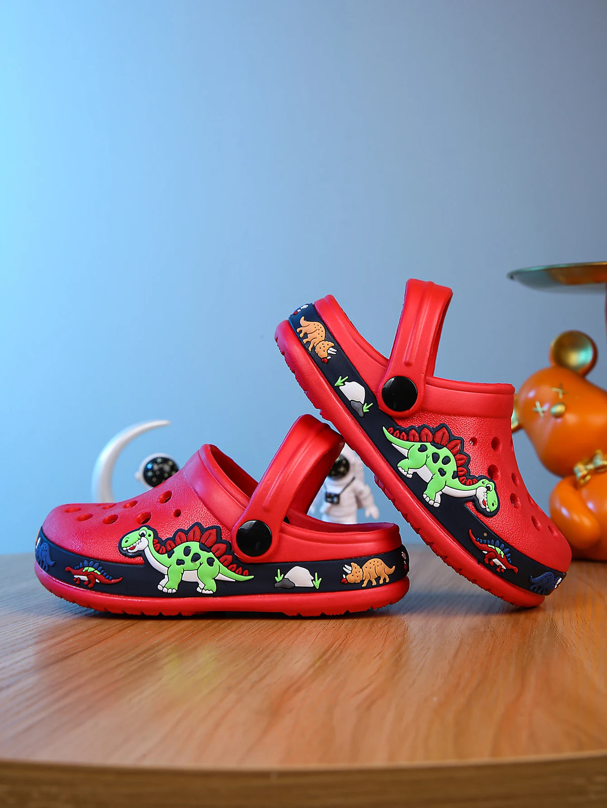 Sandalias antideslizantes para niños, zapatos de cueva de jardín, playa, ocio de dibujos animados, cómodos y ligeros, Verano