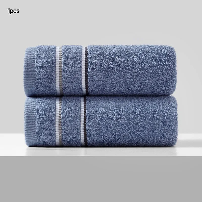 Toalla de Algodón para Baño, Toalla de Mano Suave de Secado Rápido, Toalla Facial Gruesa para Baño, Gimnasio, Spa, Adultos, Hotel, Viajes, Estudiantes