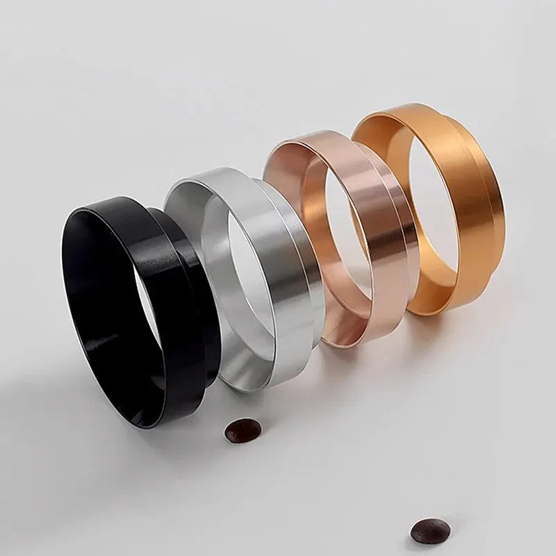 Anillo receptor de café, herramienta de anillo dosificador de polvo, antimoscas, 51/53/58mm