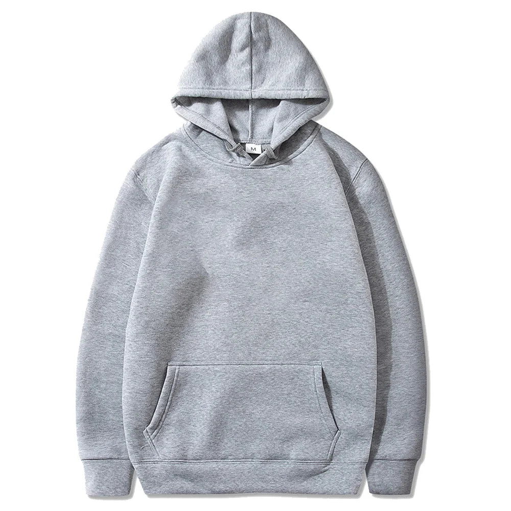Sudaderas con capucha informales para hombre, sudaderas con capucha cálidas de lana para mujer, jerséis de primavera y otoño, sudaderas de gran tamaño de varios colores negros a la moda, Top