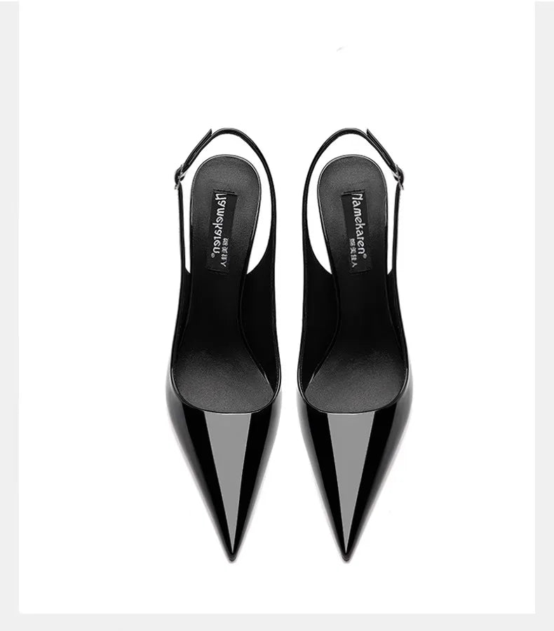 Sandalias de Tacón Alto para Mujer, Verano 2026, Nueva Marca de Lujo, Casuales, de Fiesta, con Hebilla, Ligeras, Zapatillas Mujer