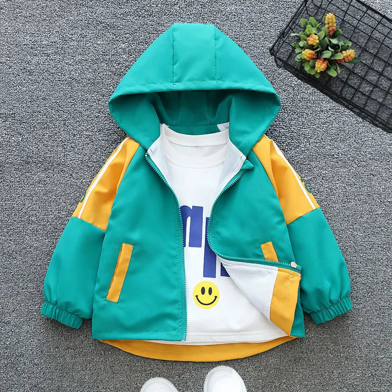Abrigo para bebés, moda de primavera y otoño, uniforme de béisbol para niños, regalo de cumpleaños, chaqueta deportiva, ropa de abrigo para niños de 2 a 7 años