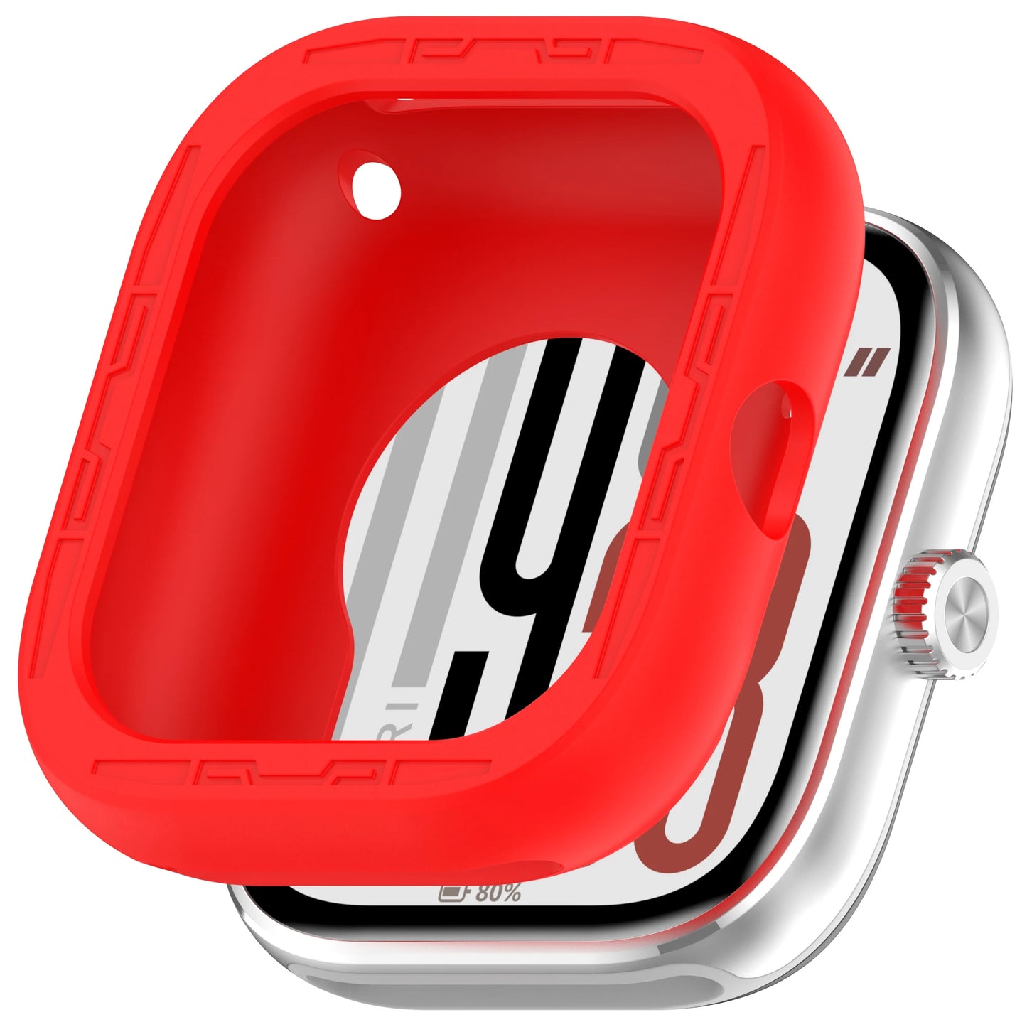 Funda de silicona para Xiaomi Redmi Watch 5, accesorios a prueba de golpes, carcasa de marco de parachoques deportivo de goma suave para Redmi Watch 5, fundas