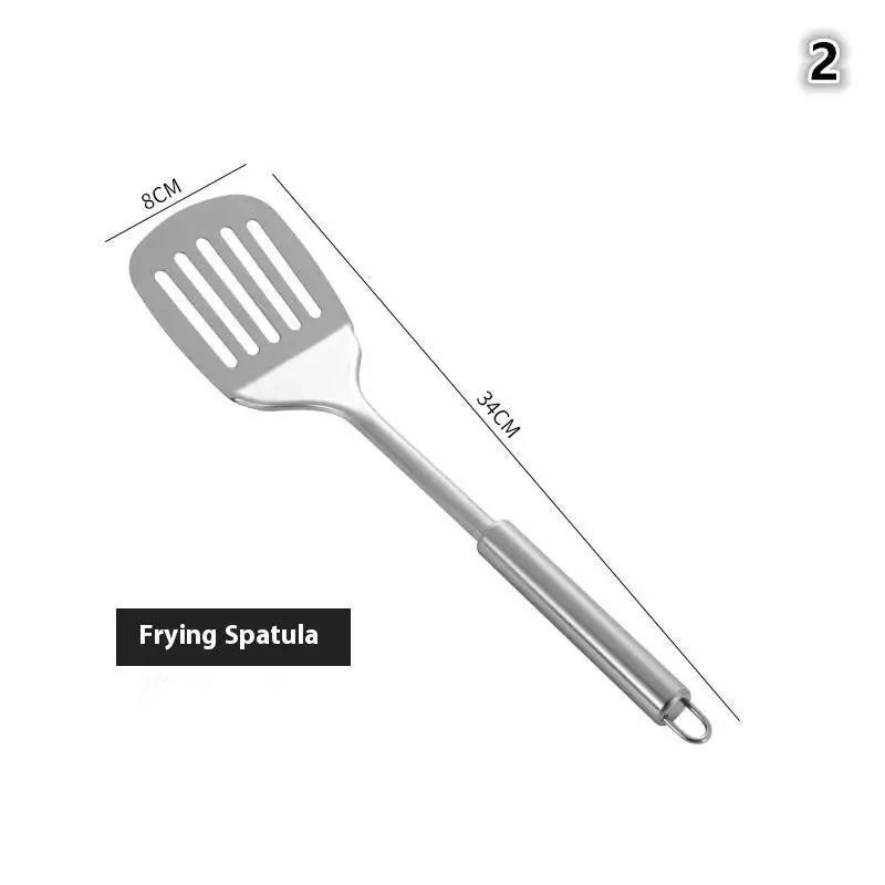 Utensilios de cocina, utensilios de cocina, pala de acero inoxidable, cuchara para sopa, utensilios giratorios, vajilla, herramienta de cocina, utensilios de cocina