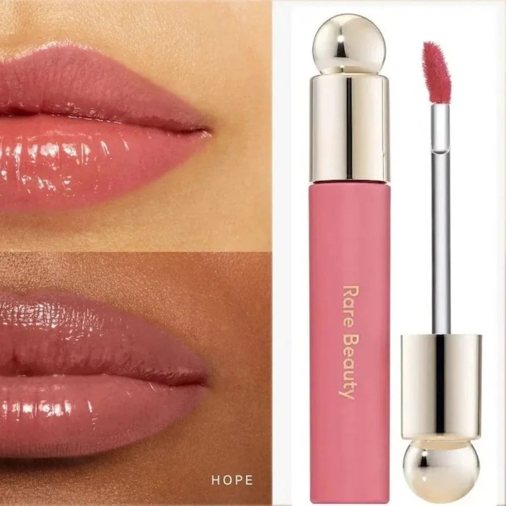 Brillo Labial Rare Beauty, Ilumina la Piel, Es Sedoso y Hermoso, Realza los Contornos, Maquillaje para Chicas y Mujeres, con Caja