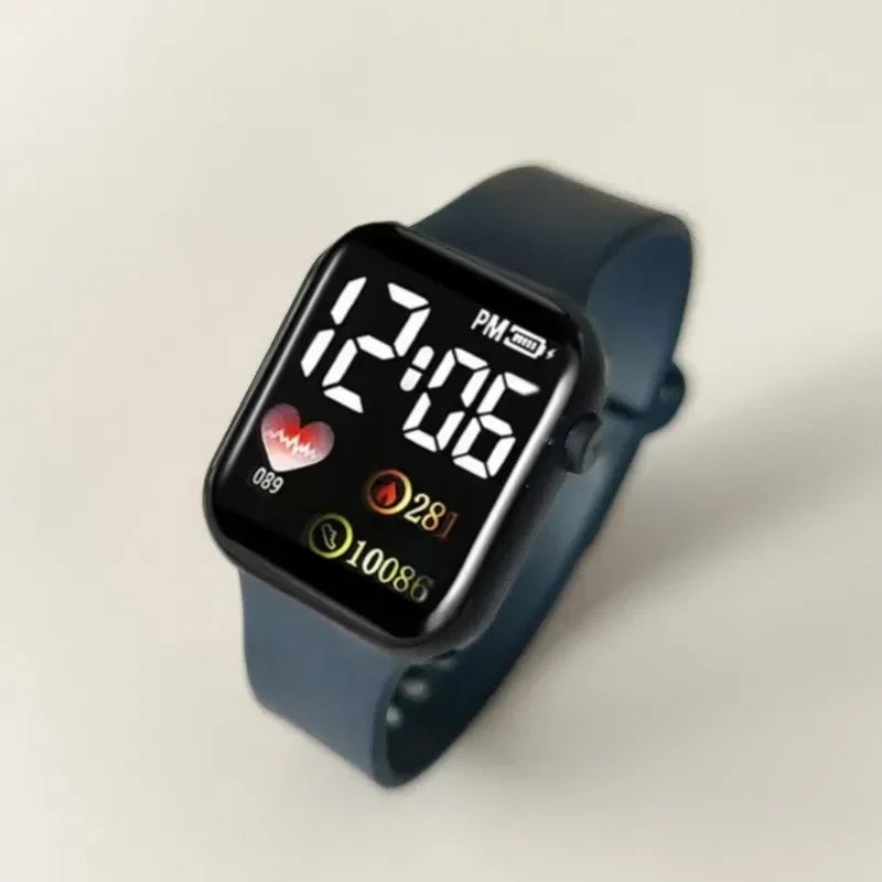 Reloj Electrónico LED 2026, Reloj Deportivo Digital a Prueba de Agua, Reloj de Pulsera Informal de Moda para Estudiantes, Uso Diario y al Aire Libre, Reloj para Mujer