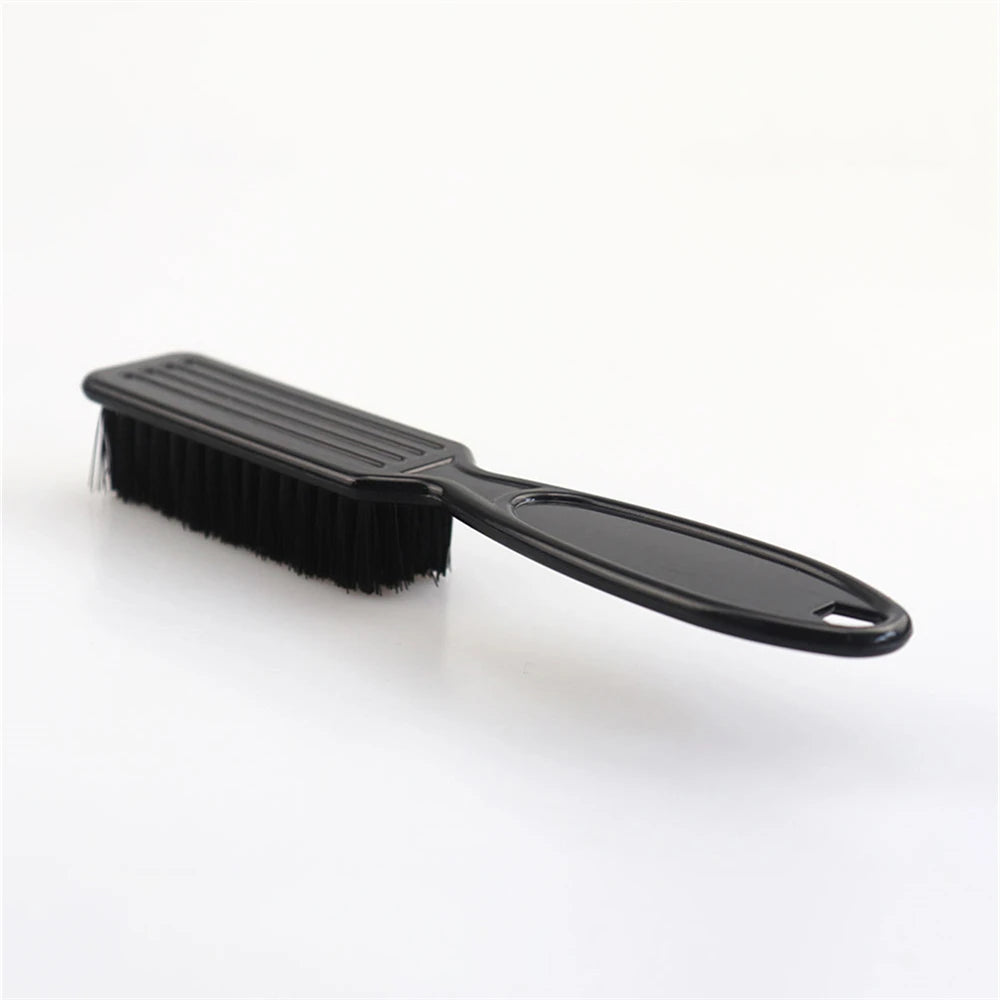 1 unidad, gran oferta, cepillo de cerdas suaves, tijeras, limpieza de la piel, cortapelos para hombres, cabezal de aceite, cuchilla para barbería, peine, accesorios de peluquero