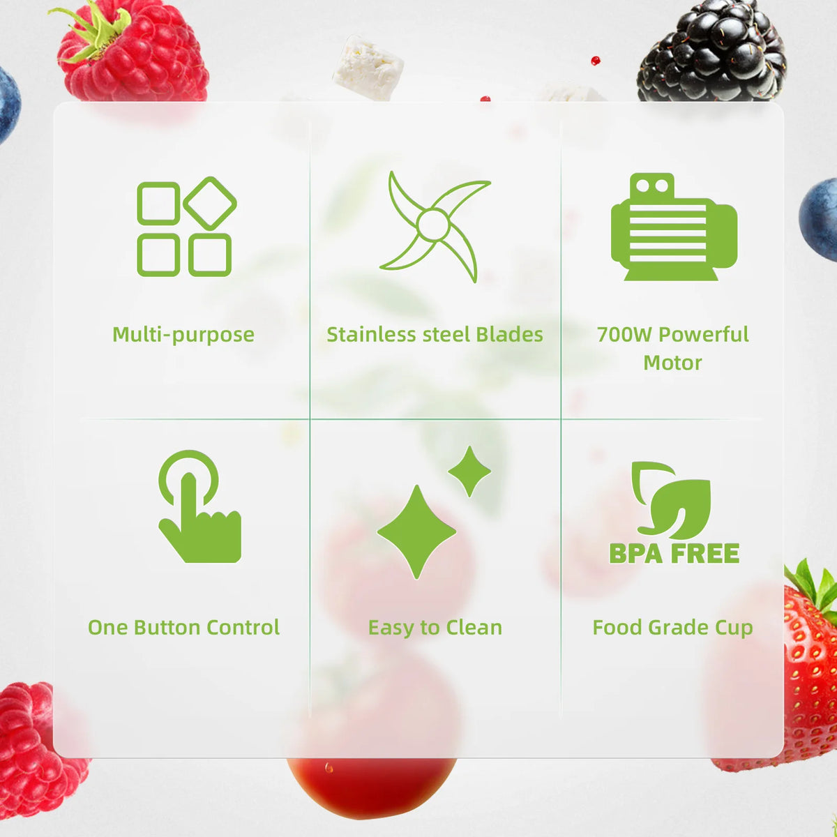 Mezclador eléctrico multifuncional para el hogar, exprimidor, palo de cocina, máquina de suplemento alimenticio, picadora de carne