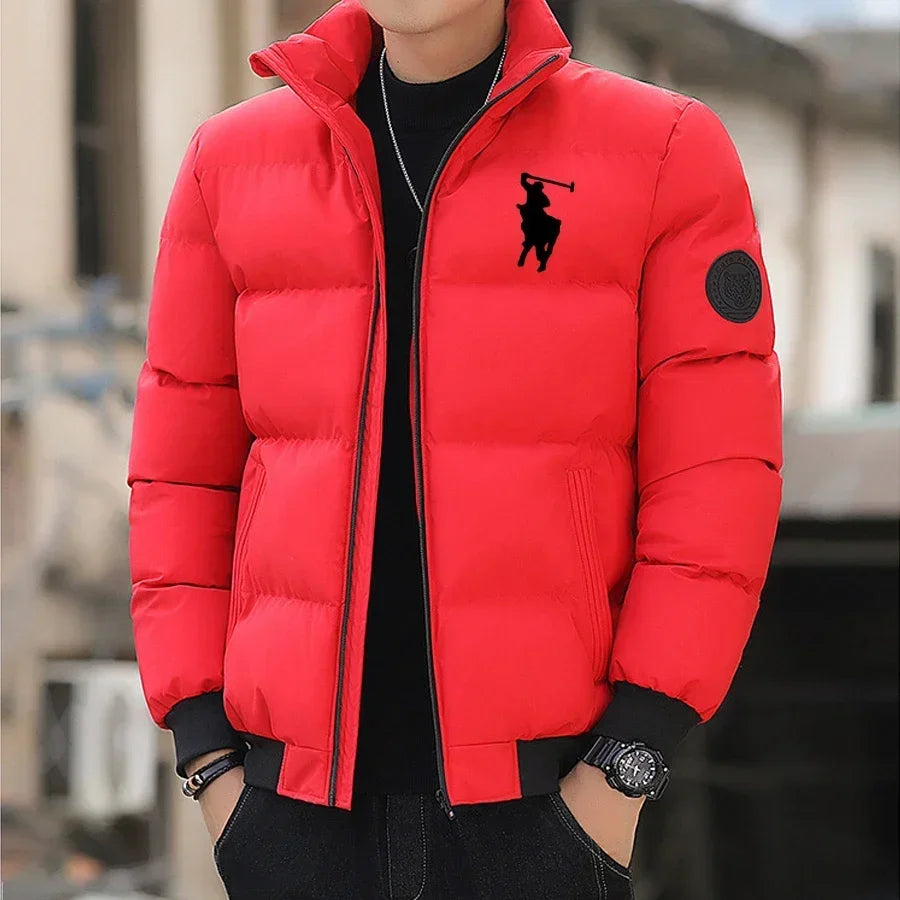 Chaqueta de Algodón 2026 Otoño/Invierno, Chaqueta de Pesca con Cierre, Resistente al Viento, Informal, Tallas M-5XL, para Hombre